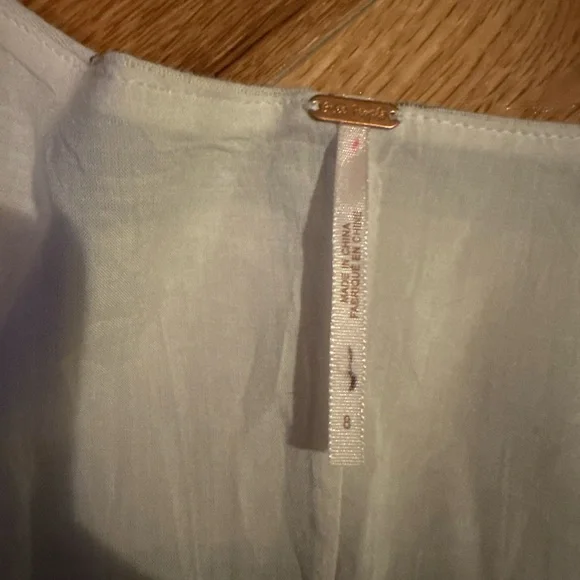 Free People Ivory and Charcoal Checkered Dress - Picture 7 of 8